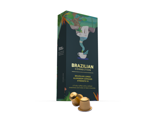 Brazilian Connection Lungo (Box of 10 Capsules)